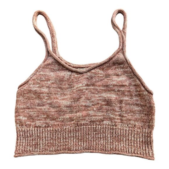 Urban Outfitters marled sweater vest tank cropped size l - Picture 3 of 8